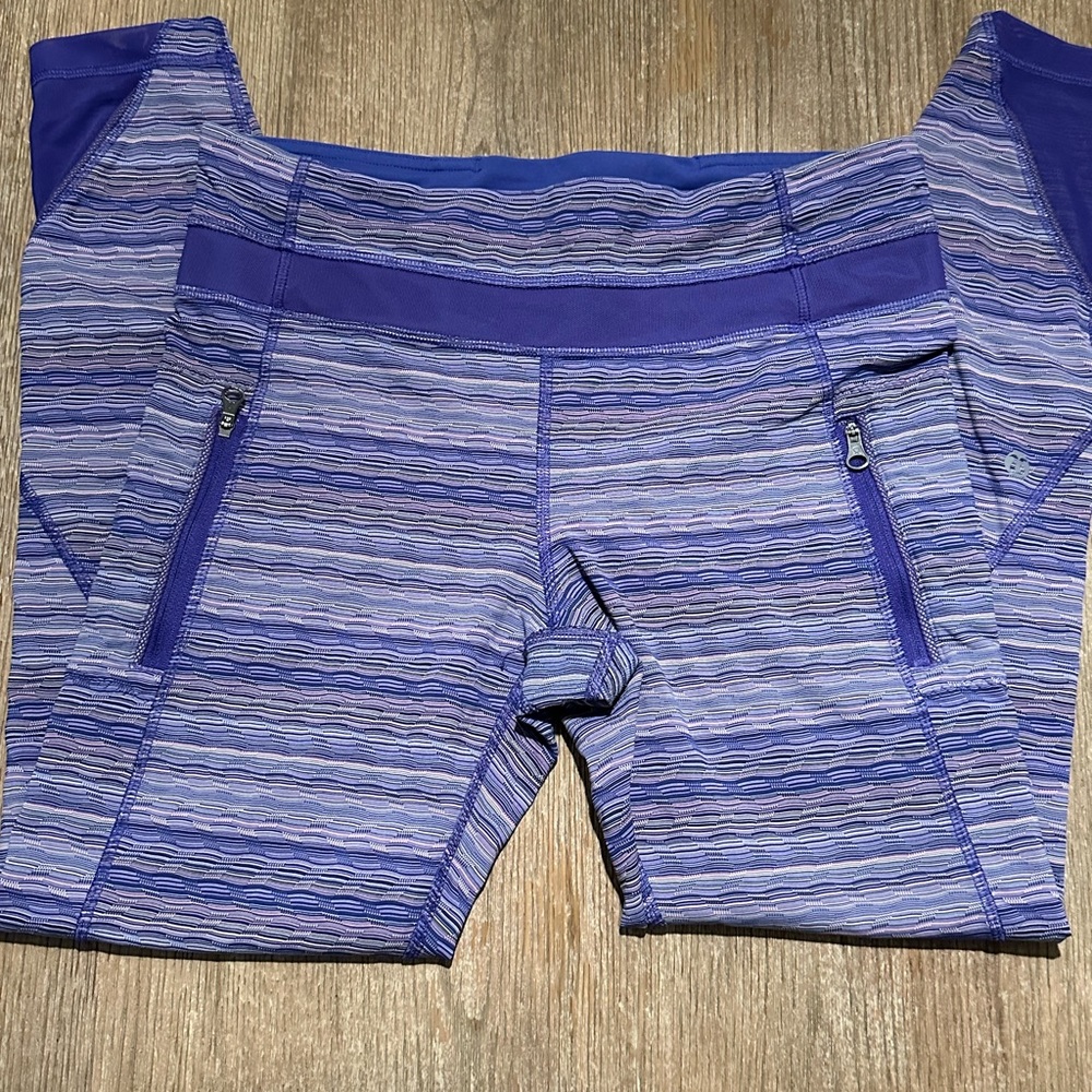 Lululemon Inspire Tight II (Mesh) Space Dye Twist Sz 8